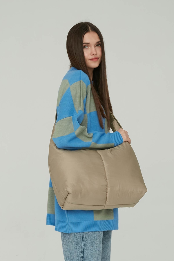 Manuka - CROSS TOTE BAG KHAKI (1)