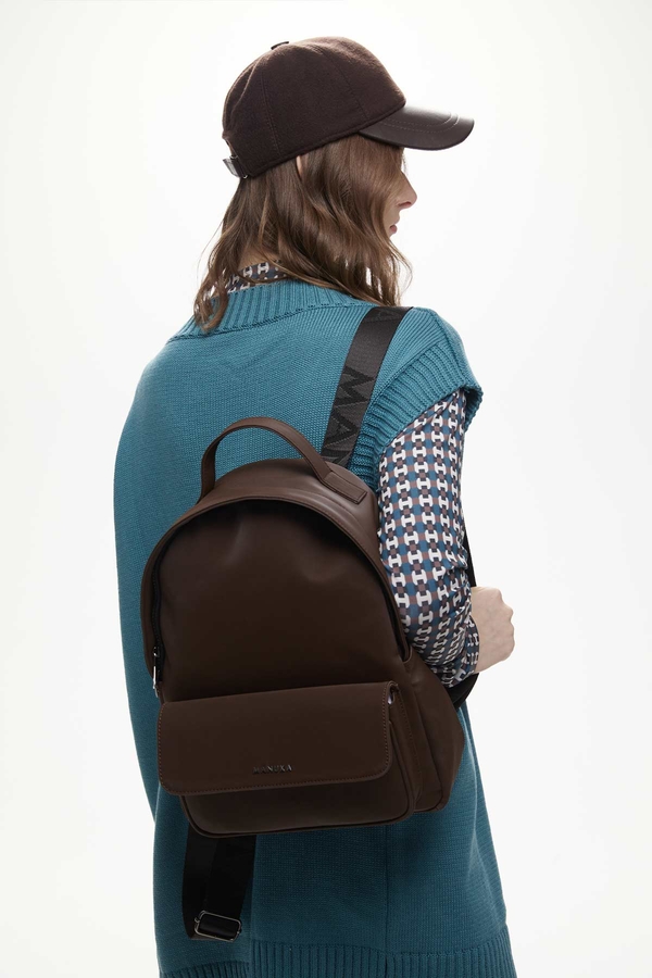 Manuka - URBAN BACKPACK BROWN (1)