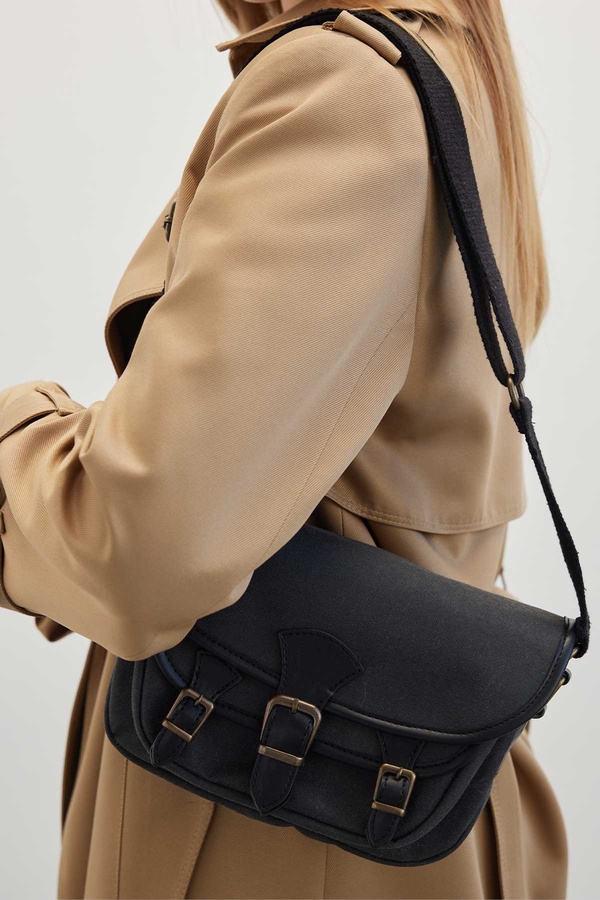Manuka - WASHED CROSS BAG ANTHRACITE (1)