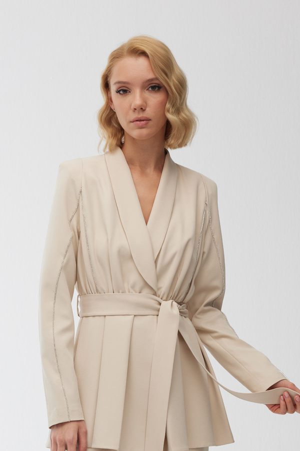 Manuka - STONEY BLAZER JACKET BEIGE (1)