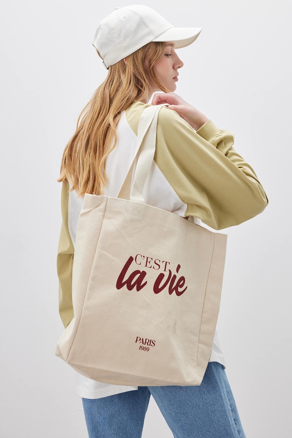 Manuka - PRINTED BELLOWED CLOTH BAG VIE-BORDO (1)