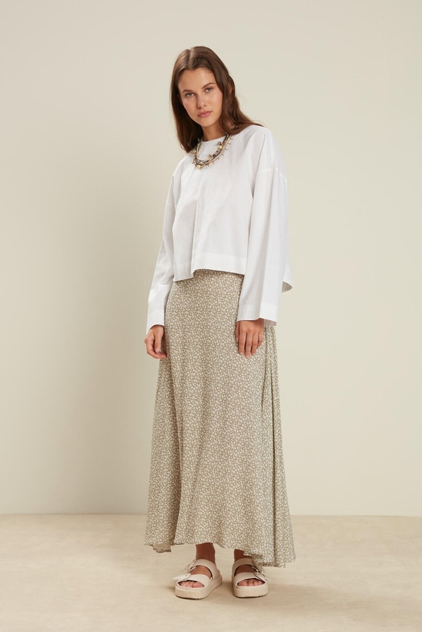  - KETEN CROP BLUZ EKRU (1)