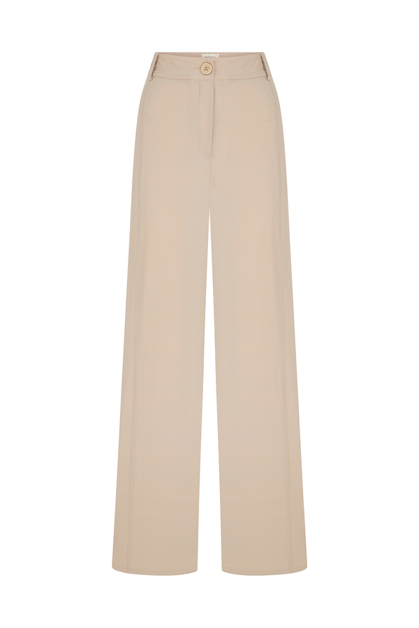 Manuka - DİKİŞ DETAYLI CULOTTE PANTOLON CAMEL (1)