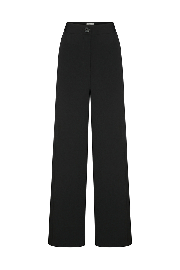 Manuka - PANTY TROUSERS WITH STITCHING DETAIL BLACK (1)