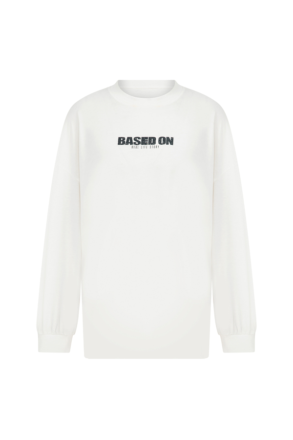 Manuka - PRINTED SWEATSHIRT WITH CUFFS BASED ON-ANTHRACITE (1)