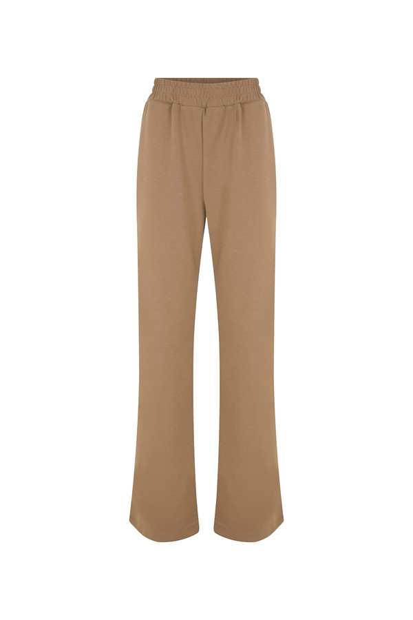 Manuka - STRAIGHT CUT CASUAL TROUSERS BROWN (1)