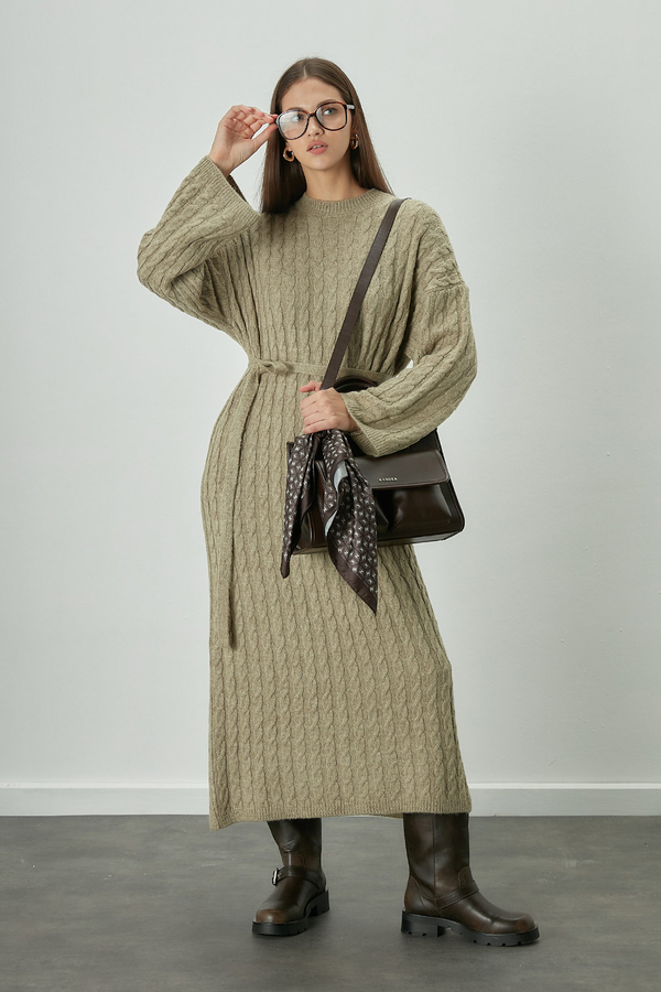 Manuka - MATHY HAIR BRAID SWEATER MINK (1)