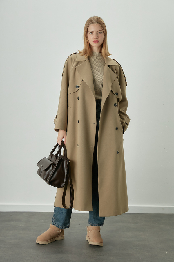 Manuka - PREMIUM OVERSIZED TRENCH COAT BEIGE (1)