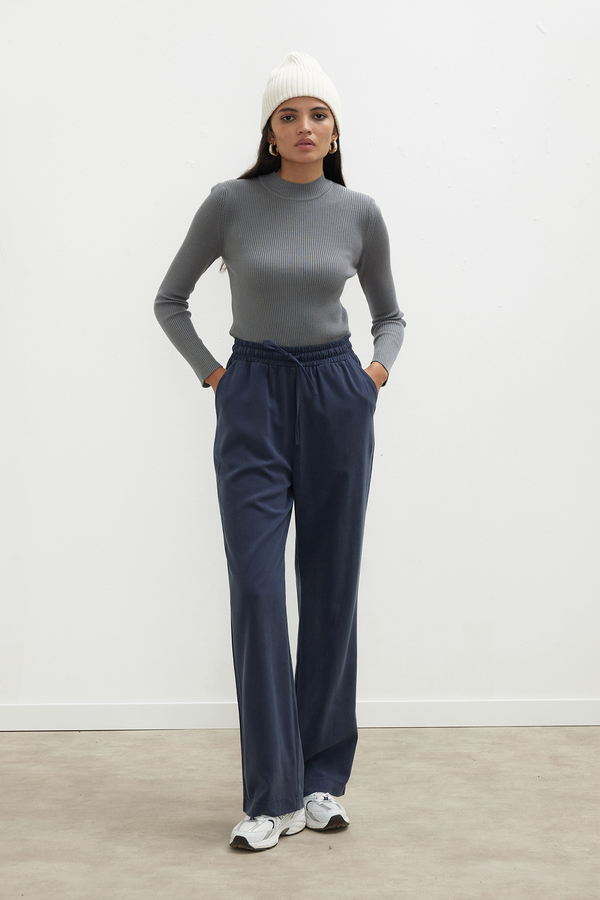 Manuka - TENCEL PREMIUM PANTOLON LACİVERT (1)
