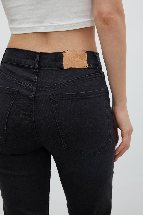 BOOTCUT FIT DENİM PANTOLON SİYAH · 7