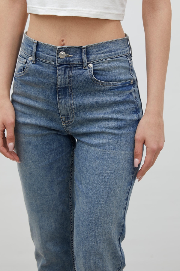 BOOTCUT FIT DENİM PANTOLON MAVİ · 4