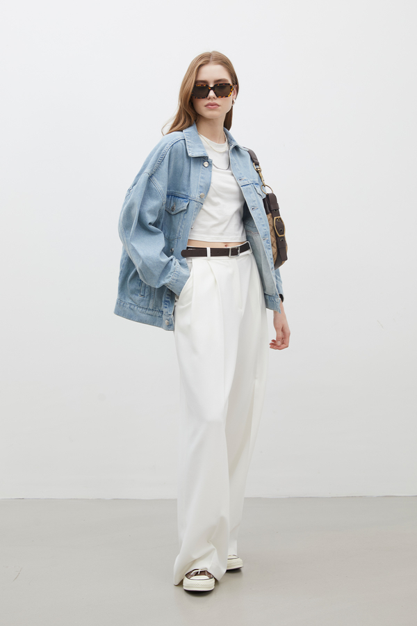 Manuka - 1975 DENIM JACKET ICE BLUE (1)