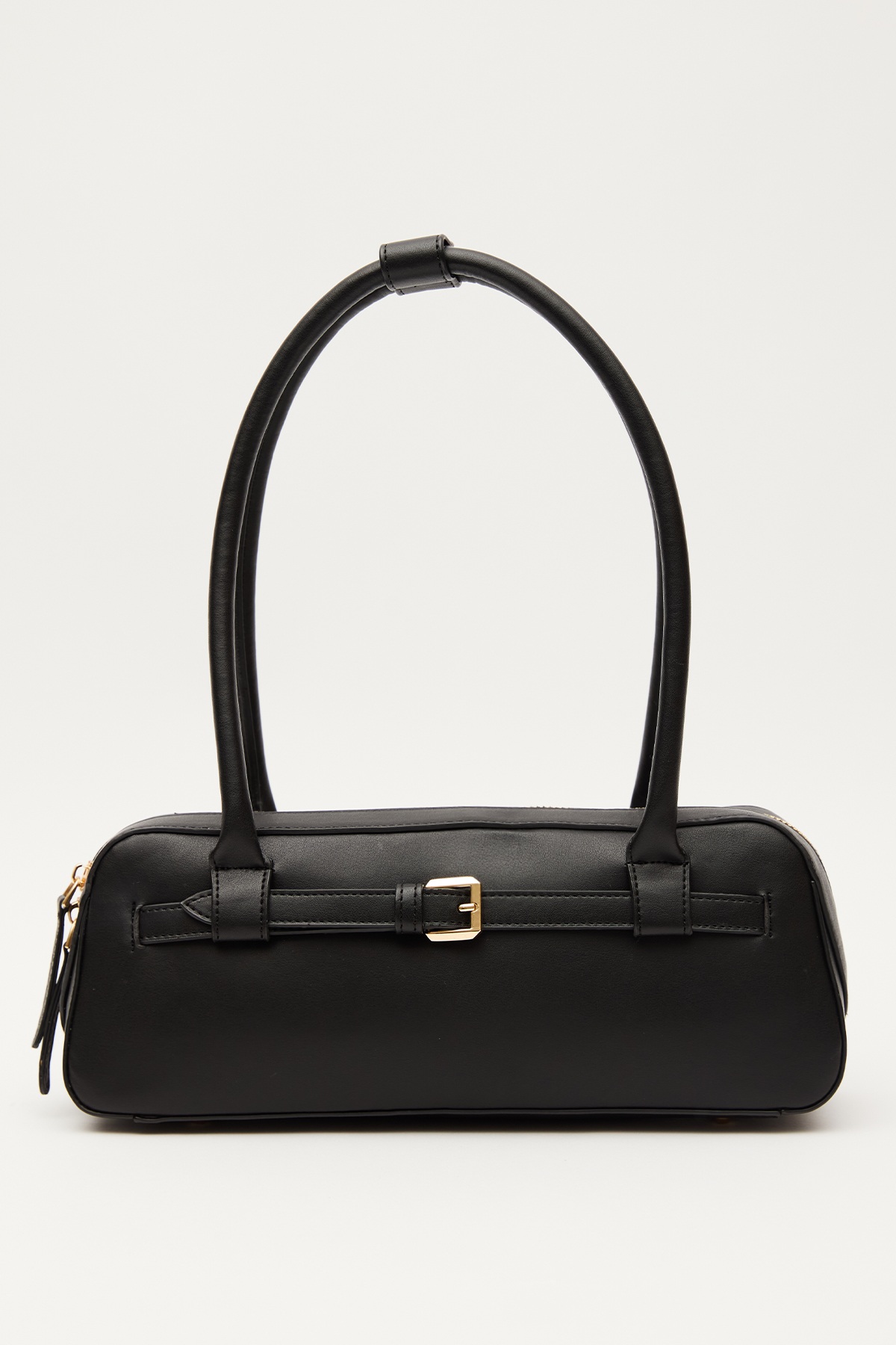 ASHLEY BELT SHOULDER BAG BLACK