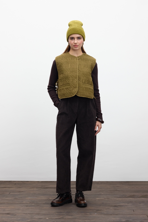 Manuka - CORDURE BAGGY TROUSERS BITTER COFFEE (1)