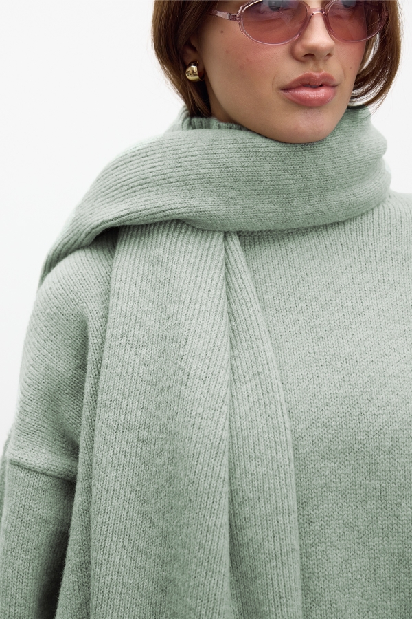 Manuka - SOFT SCARF MINT (1)