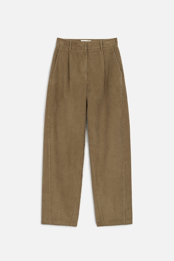 Manuka - FİTİLLİ KADİFE BAGGY PANTOLON CAMEL (1)