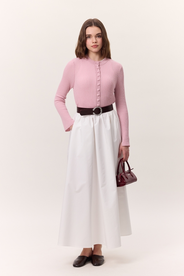 Manuka - ROLLED PREMIUM SKIRT ECRU (1)