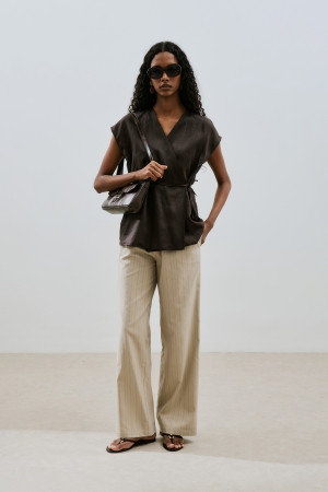 Beli elastik pantolon