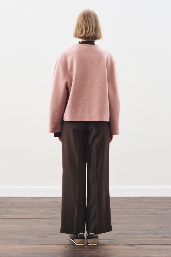 SHORT WOOL JACKET ROSE | MANUKA