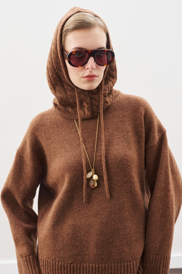 KNITWEAR BALAKLAVA HOT COFFEE| Manuka