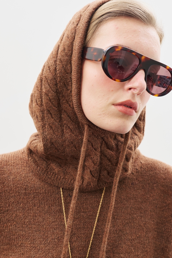 KNITWEAR BALAKLAVA HOT COFFEE| Manuka