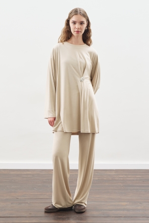 Beli elastik pantolon