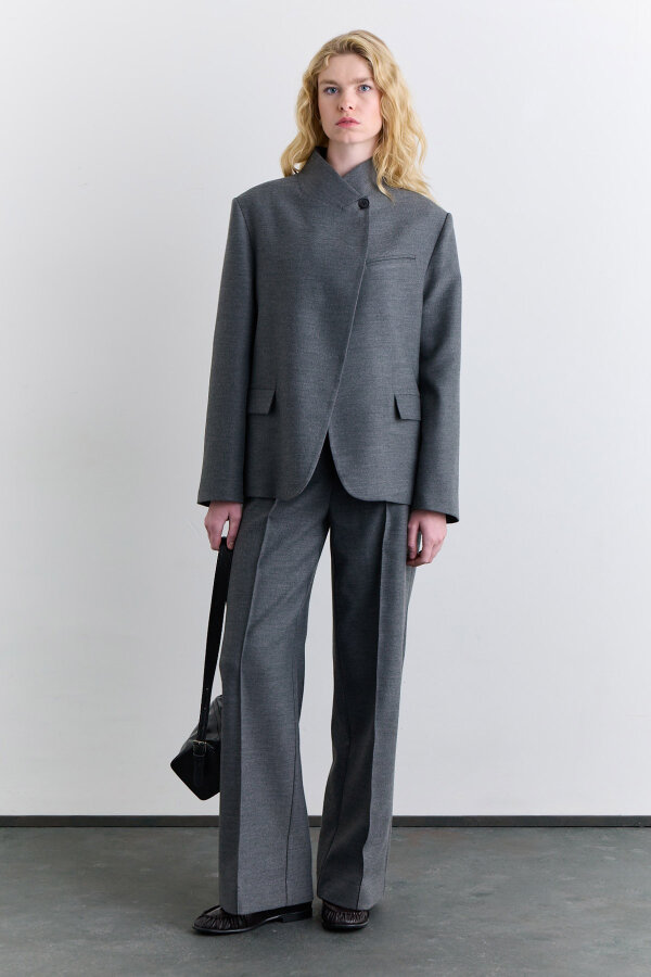 Double breasted Blazer（Gray）laubeblanc -94758-17-O.jpg
