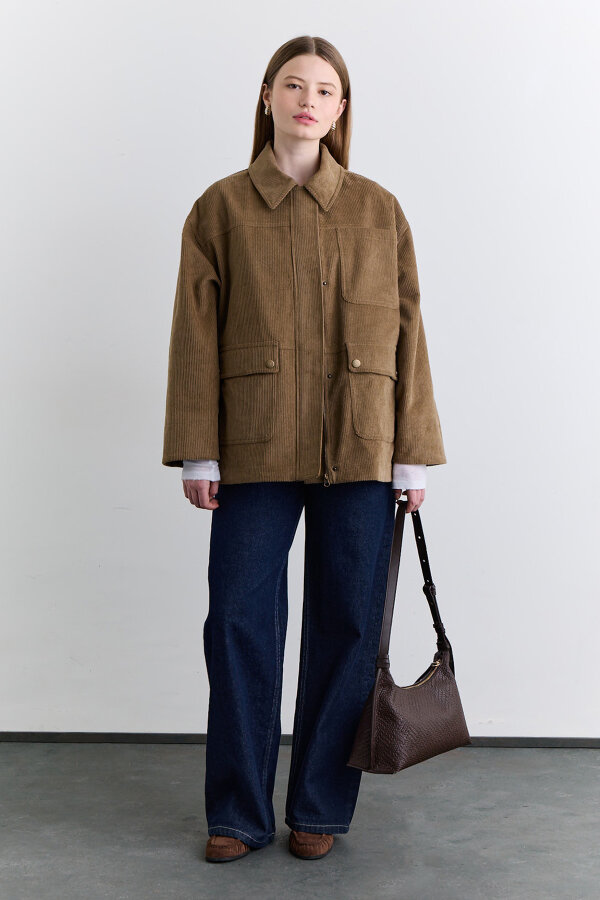 VELVET WORKER JACKET | Manuka