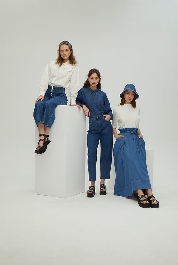 Manuka Denim Etek