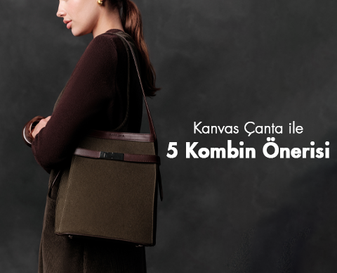 Kanvas Çanta ile 5 Kombin Önerisi